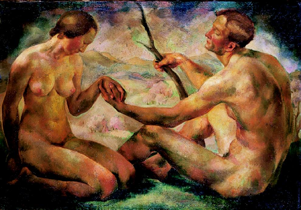 May (Human Couple) by Erzsebet Korb, 1923